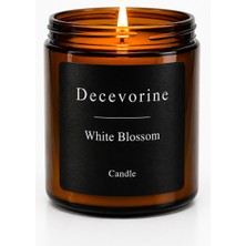 Decevorine White Blossom Ferah Beyaz Çiçek Kokulu Mum Yasemin Zambak Hanımeli 210 gr