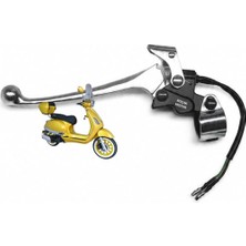 Koçak Motor Arora Safari 50 / 125 -Akalite- Arka Fren Kolu Kütüklü ( Sol )