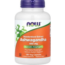 Now Foods Ashw.aga.nd.ha 450 Mg – 180 Vegan Kapsül