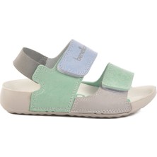United Colors Of Benetton Yeşil Cırtlı Kız Çocuk Sandalet BN-1422 P