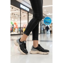 United Colors Of Benetton Siyah Memory Foam Kadın Spor Ayakkabı BN-11121 G
