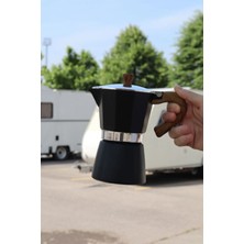 UltraMint 6'lı Mokapot Kahve Demleme Seti, Italyan Tarzı Kahve Makinesi