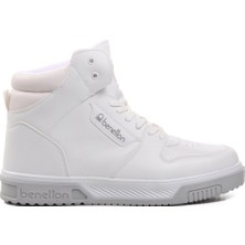 United Colors Of Benetton Beyaz  Erkek Hi Sneaker BN-31087 M