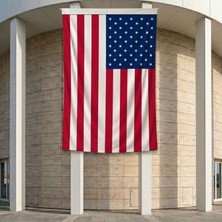Punto Dizayn Amerika Birleşik Devletleri (ABD) Bayrağı 140gr Premium Raşel Kumaş 200x300 cm