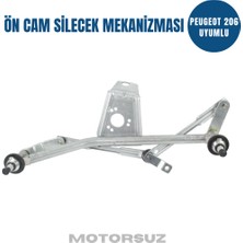 Ön Cam Silecek Mekanizması Peugeot 206 - 6401.F9,6401C9, 6401F9