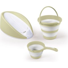 Enco Store 7571 Üçlü Bebek Banyo Seti- Eco Green