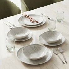 UltraMint 24 Parça Yemek Takımı, Şık ve Dayanıklı, Modern Tasarım