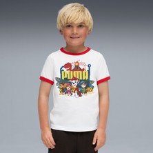 Puma x Paw Patrol Çocuk Beyaz Tişört (634935-02)