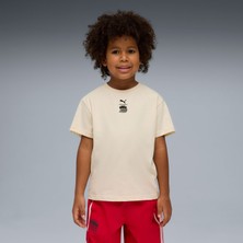 Puma x Paw Patrol Çocuk Krem Tişört (634939-87)