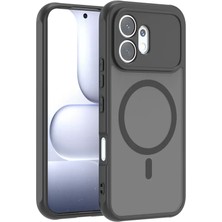 Teleplus Honor 600 5g Kılıf Lunex Mat Manyetik Araç Tutucu Kapak