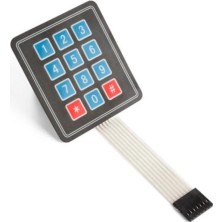 Robomer 3x4 Membran Tuş Takımı – 12 Tuş Keypad