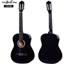 The Olive Tree C36-BK 3/4 Klasik Gitar