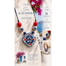 Soie Atelier Kalimera Seramik Kolye