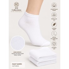 6'lı Ekonomik Paket Bay&bayan&genç Patik Çorap Pamuklu