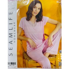 Seam Lıfe Bayan Pijama TAKIMI-36113