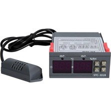 Robomer AC110-220V LCD Ekranlı Nem ve Sıcaklık Kontrol Ünitesi / STC-3028