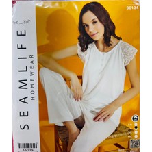 Seam Lıfe Bayan Pijama TAKIMI-36134