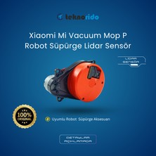 Teknorido 360 Vacuum Mop Cleaner S9 Robot Süpürge Lidar Sensör