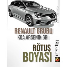 Flea Market Renault Megane, Captur, Kango, Kango E-Tech, Trafic,express - Highland Grey Kqa - Rötüş Boyası 28ML.