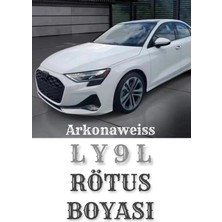 Flea Market Audı Arkonaweiss LY9L , A3, A5, A6, A7, Q3, S3, E-Tron / Gt, Rs E-Tron / Gt - 25ML Fırçalı Şişe