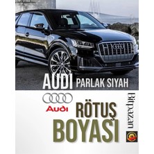 Flea Market Audi Grubu LY9B Siyah - A3, A4, A5, A6, A7, A8, Q2, Q5, E-Tron / Gt, S8 Orjinal Oto Rötuş Boyası