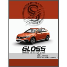 Flea Market Egea Cross Paprika Turuncu 417C - Profesyonel Çizik ve Taş Izi Giderici Rötuş Boyası 30ML.