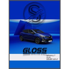 Flea Market Renault Demir Mavi Rqh - Profesyonel Çizik ve Taş Izi Giderici Rötuş Boyası 30ML.