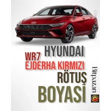 Flea Market Hyundaı Wr7 Ejderha Kırmızı Orijinal Rötuş Boyası 25ML.