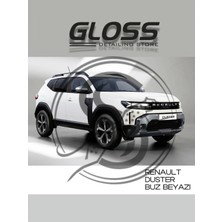 Flea Market Renault Duster Buz Beyazı 369 - Profesyonel Çizik ve Taş Izi Giderici Rötuş Boyası 30ML. Uyumlu