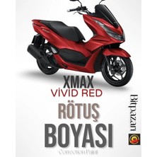 Flea Market Yamaha Xmax Vivid Red 0918 - Çizik Giderici Rötuş Boyası 25ML.