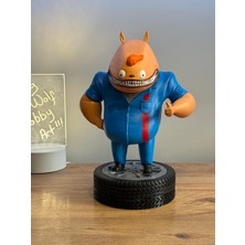 Pilovestik Grim Fandango Glottis Figürü Büyük Boy - 25 cm Koleksiyon Kült Oyun Figürü