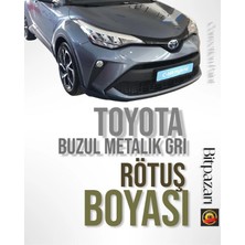 Flea Market Toyota Buzul Metalik Gri - 1k3 - Fırçalı Rötuş Boyası 25ML,