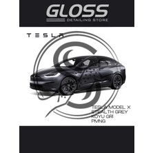 Flea Market Tesla Model x Stealth Grey (Koyu Gri) Pmng - Profesyonel Rötuş Boyası 30ML.