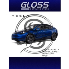 Flea Market Tesla Model Y Deep Blue Met.ppsb(Derin Mavi) - Profesyonel Rötuş Boyası 30ML.