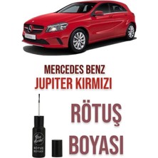 Flea Market Mercedes Uyumlu Jupiter Kırmızı 589 - B Serisi, Cla Serisi, Gla Serisi, Amg-Gt Rötuş Boyası 25ML.