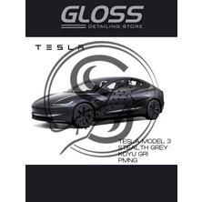 Flea Market Tesla Model 3 Stealth Grey (Koyu Gri) Pmng - Profesyonel Rötuş Boyası 30ML.