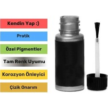 Flea Market Dacia Kqm Haki Yeşil - Profesyonel Çizik ve Taş Izi Giderici Rötuş Boyası 30ML.
