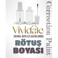 Flea Market Profesyonel Otomobil Çizik Taş Izi Giderici Derin Siyah LC9X Uyumlu Kendin Yap Rötüş Boyası 20ML