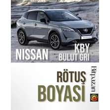 Flea Market Nıssan Kby Bulut Gri Rötuş Boyası 25ML Fırçalı Şişe – Qashqai, X-Trail, Juke