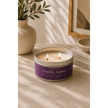 Decevorine Vanilya, Karamel, Tonka, Sandal Ağacı, Amber Kokulu Mum 70 gr