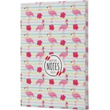 Vivago Art Flamingo 2 - Yan Boyamalı Çizgili Defter