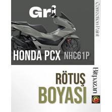 Flea Market Honda Forza Pcx SH125 NHC61P Nardo Gri - Profesyonel Çizik ve Taş Izi Giderici Rötüş Boyası 20ML.