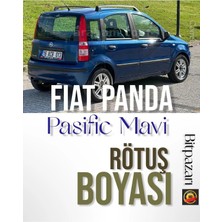 Flea Market Fıat Panda Pasifik Mavi 785 , Grigio Cemento - Fırçalı Rötuş Boyası 25ML,