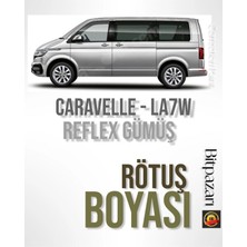 Flea Market Vw Caravelle Reflex Gümüş LA7W Uyumlu Profesyonel Çizik ve Taş Izi Giderici Rötuş Boyası 25ML.