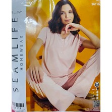 Seam Lıfe Bayan Pijama TAKIMI-36119