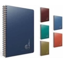 Gıpta 5692 Platinum Spiralli Pp Kapak Defter 17X24 100 Yp Çizgili