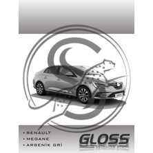 Flea Market Renault Megane Arsenik Gri Kqa - Profesyonel Çizik ve Taş Izi Giderici Rötuş Boyası 30ML.