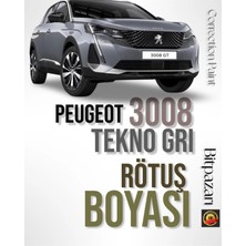 Flea Market Peugeot 208, Partner, 5008, 2008 , 3008 Tekno Gri - Kca - Fırçalı Rötuş Boyası 20 ml