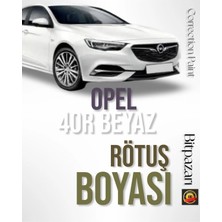 Flea Market Opel Insıgnıa - Rutüş Boyası - Olimpik Beyaz - Otomobil Taş Izi ve Çizik Giderici - 20ML