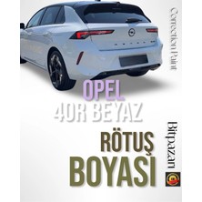 Flea Market Opel Astra - 40R Beyaz Rötüş Boyası - Otomobil Taş Izi ve Çizik Giderici